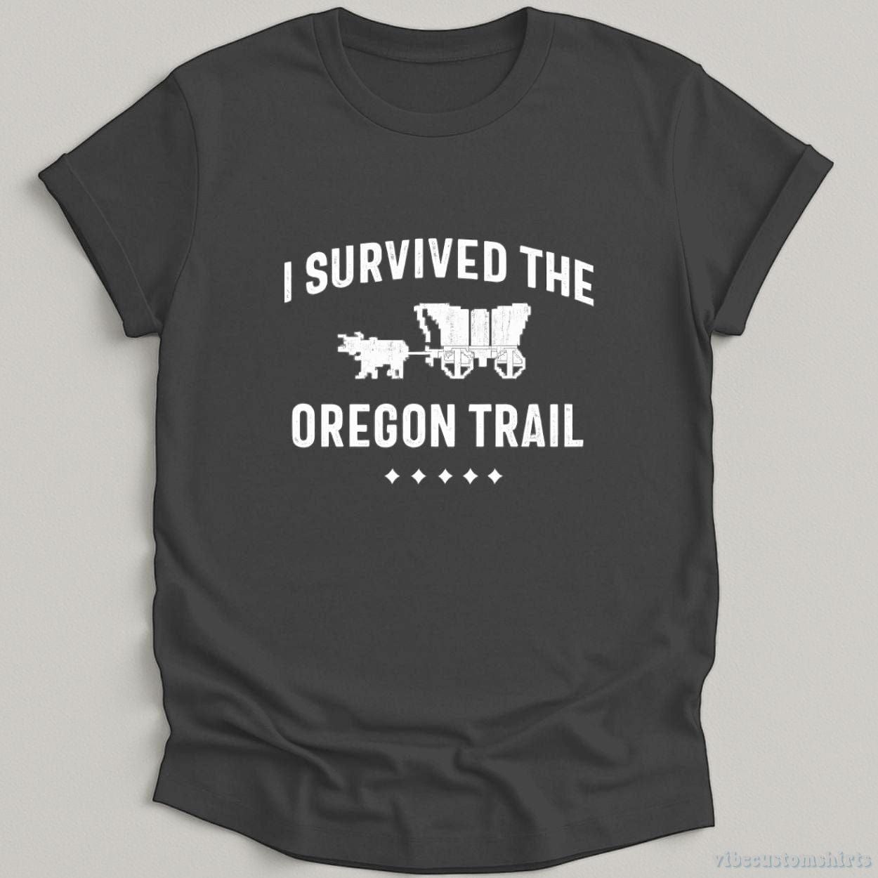 I Survived The Oregon Trail Retro Shirt product image 1