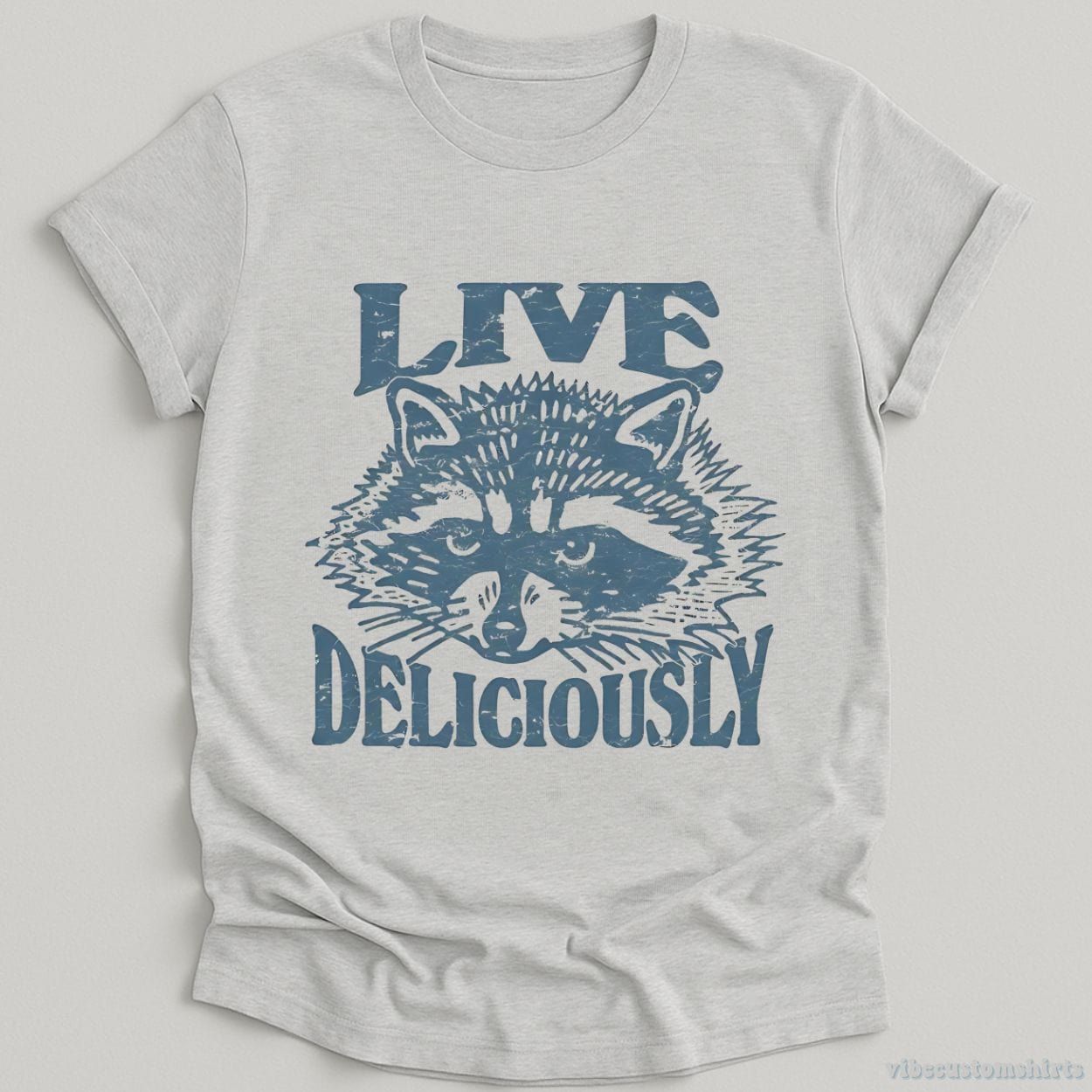 Live Deliciously Gothic Raccoon Shirt product image 5