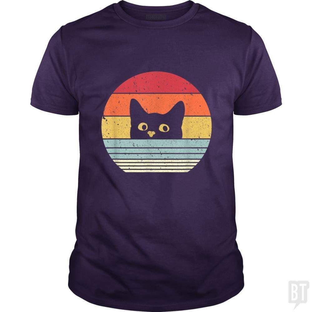 Cat Retro Style - tshirt product image 5