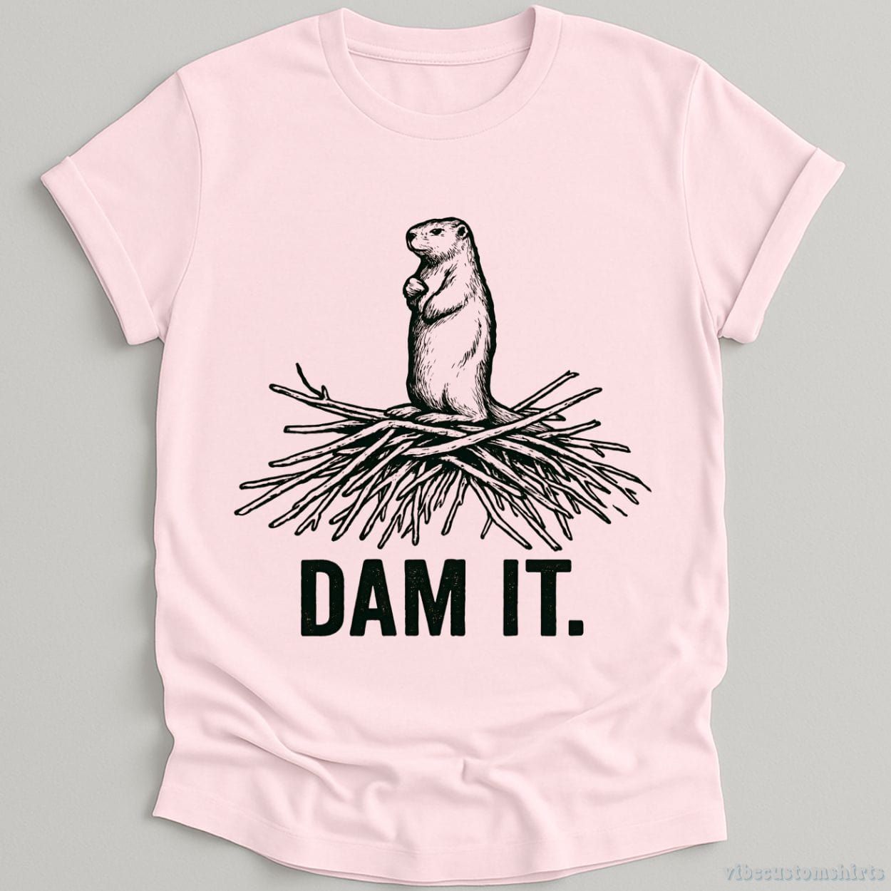 Dam it Funny Beaver Shirt product image 4