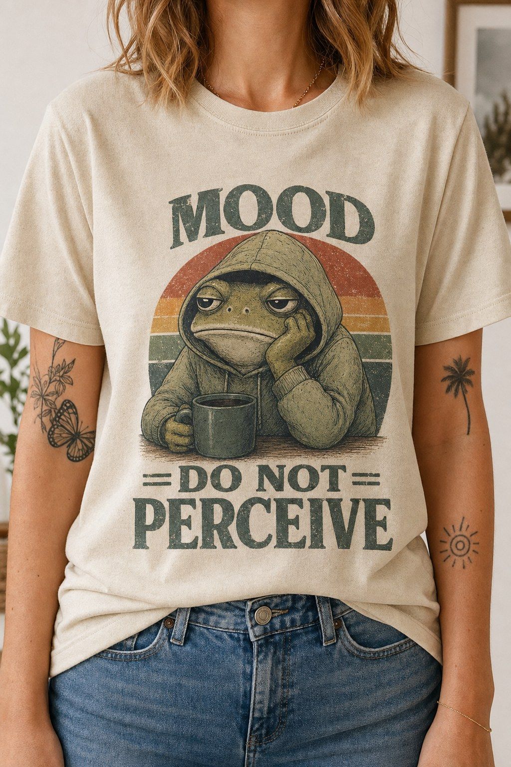 Mood: Do Not Perceive Frog T-Shirt product image 2