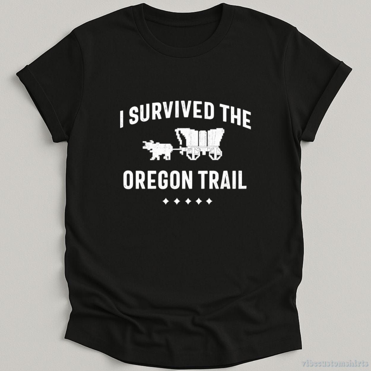I Survived The Oregon Trail Retro Shirt product image 2
