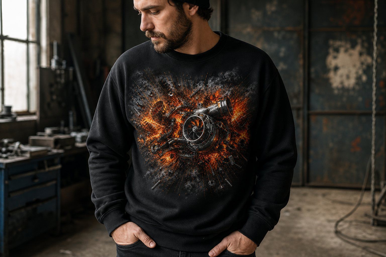 Mechanic Turbo Blast Sweatshirt product image 1