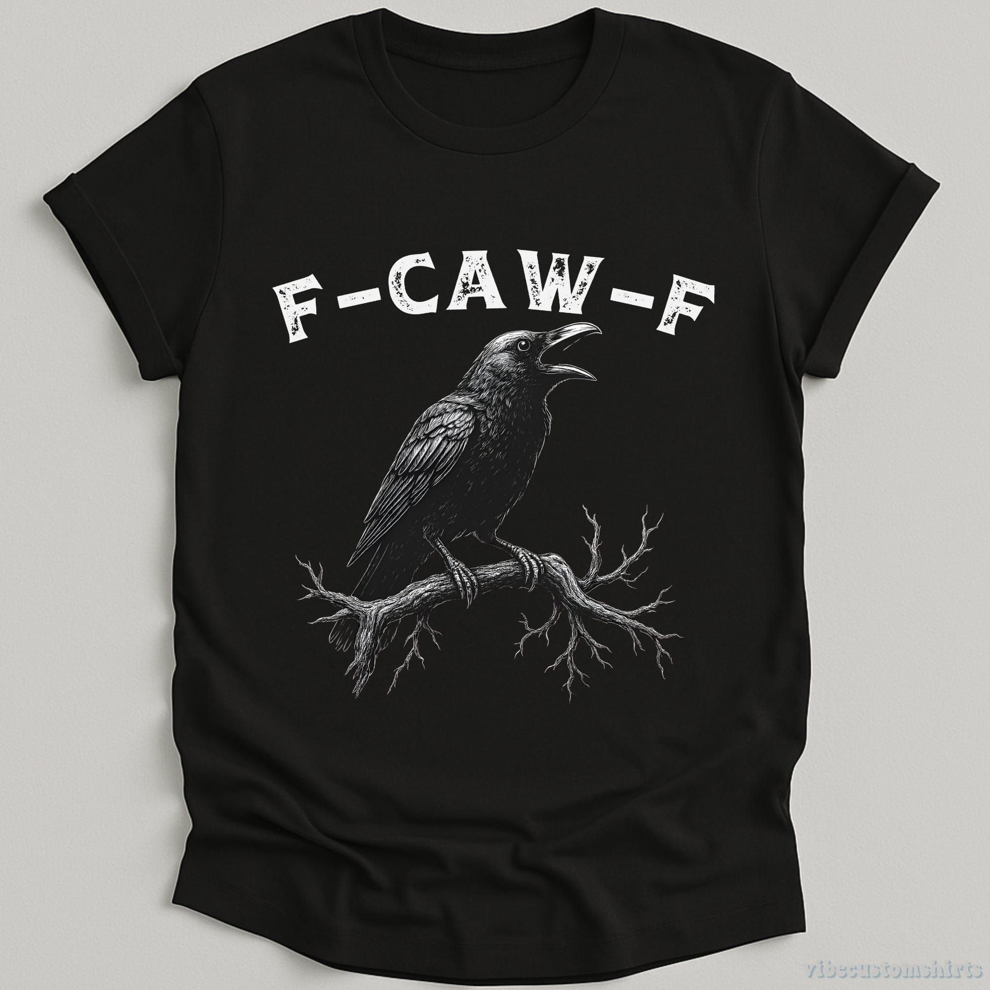 F Caw F Funny Crow Shirt product image 1