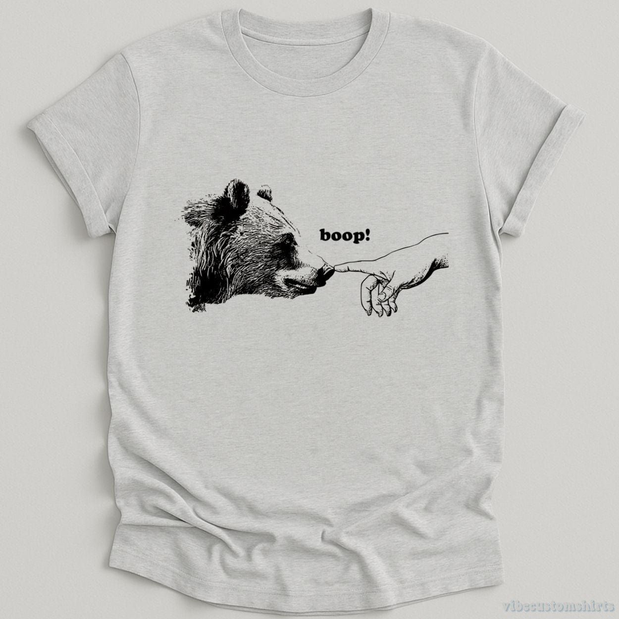 Poke The Bear Funny Boop Vintage Shirt product image 5