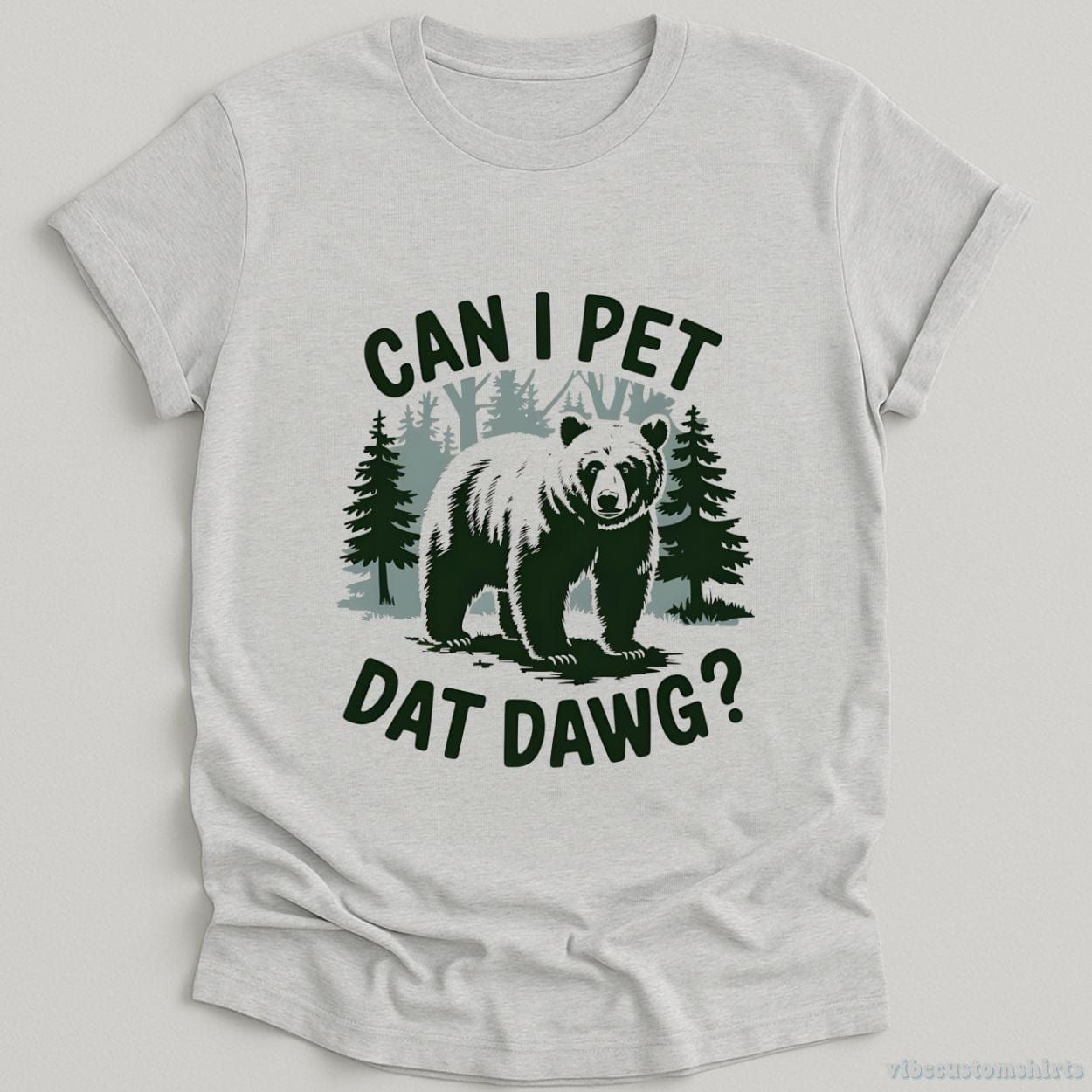 Can I Pet Dat Dawg Bear Meme Shirt product image 3