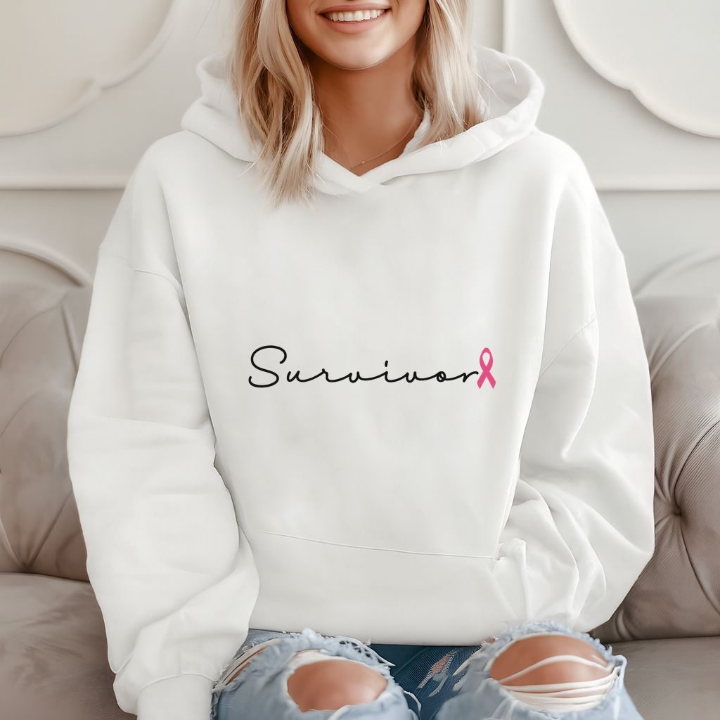 Survivor Breast Cancer Awareness Gift Hoodie product image 2