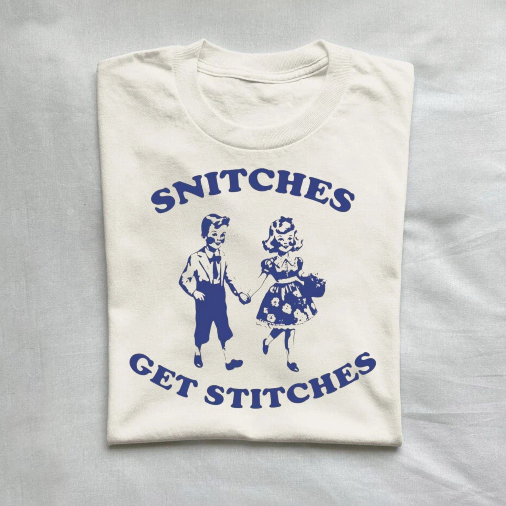 Vintage Snitches Get Stitches Shirt product image 1