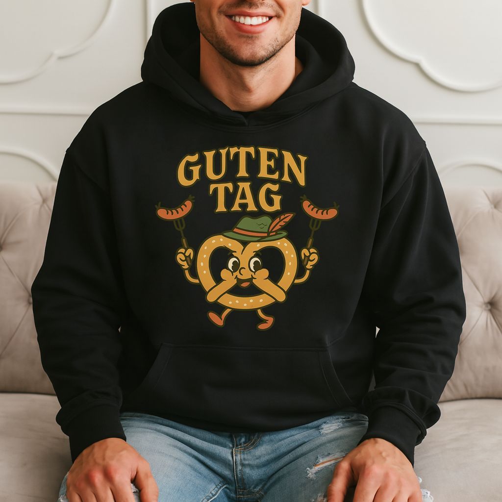 Guten Tag Funny Oktoberfest Gift German Party Hoodie product image 1