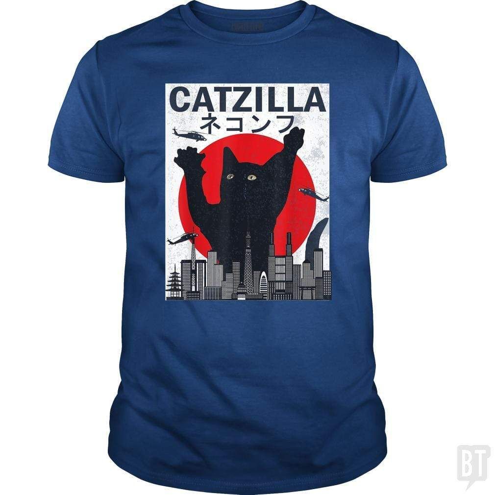 Catzilla Japanese Sunset - tshirt product image 2