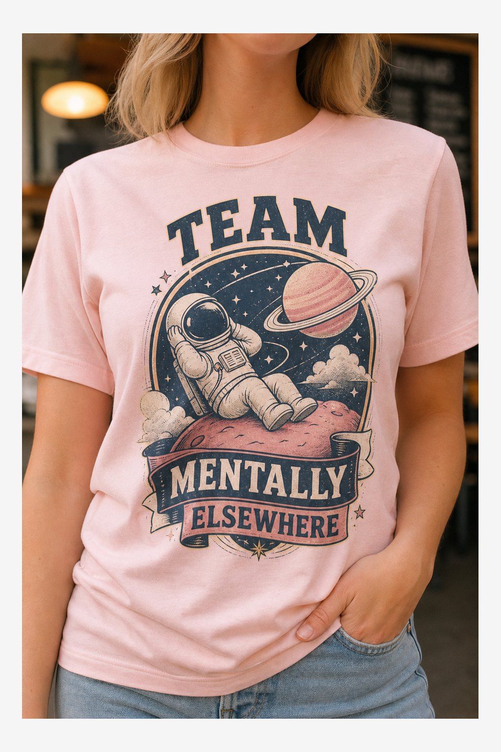 Team Mentally Elsewhere Graphic T-Shirt product image 4