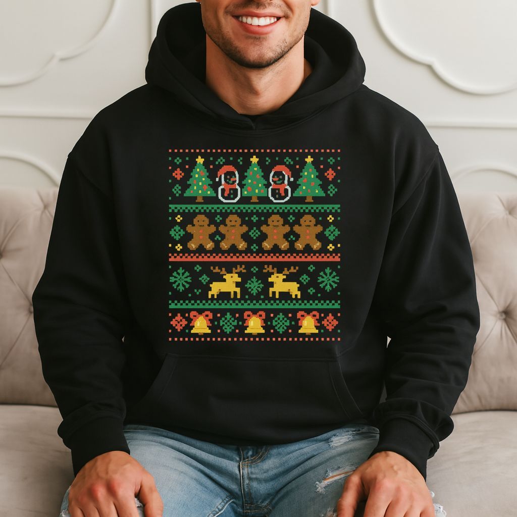 Ugly Christmas Sweater Funny Holiday Hoodie product image 1