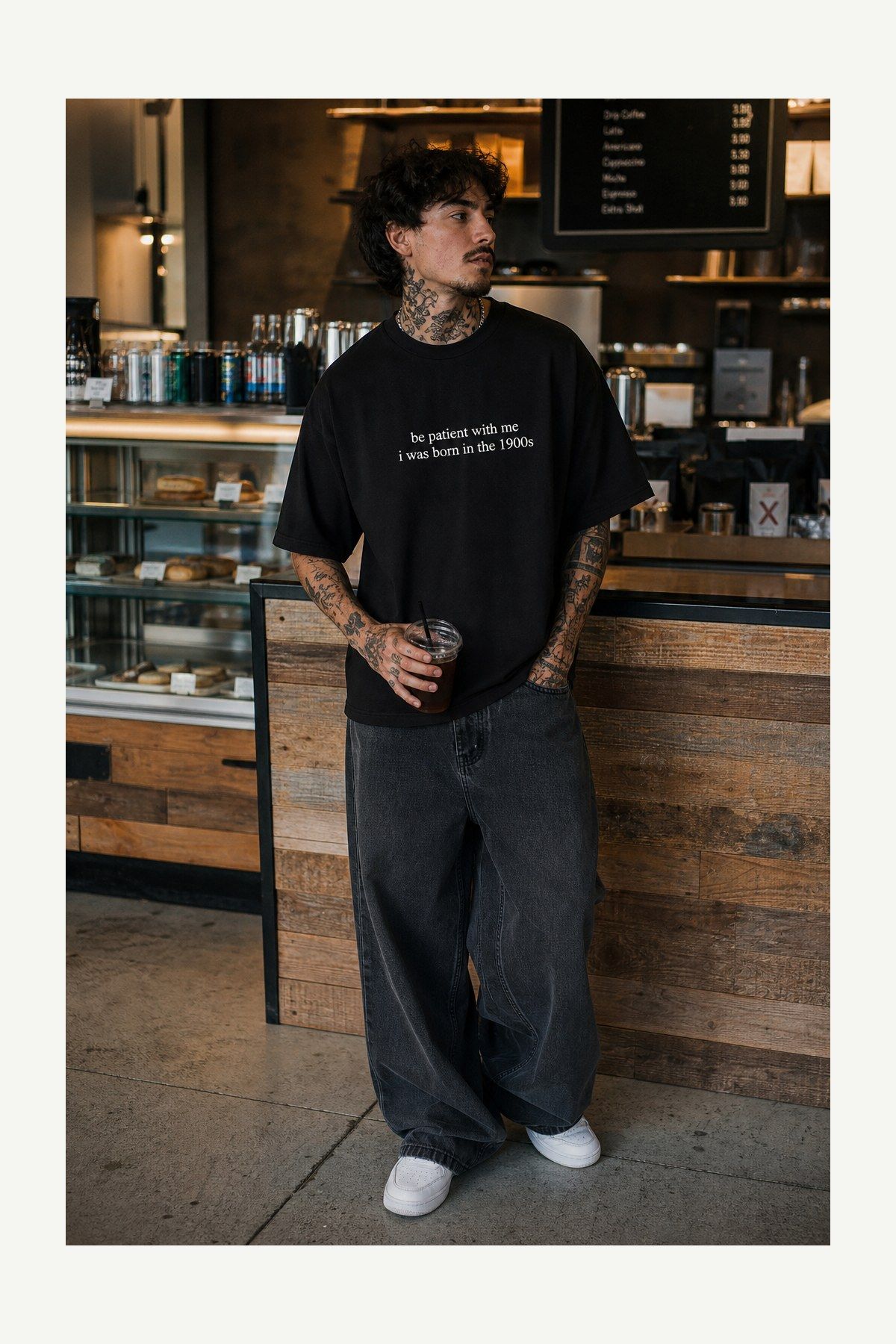 Be Patient 1900s Minimal Tee product image 1