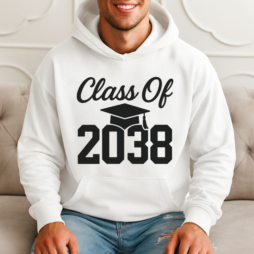 Class Of 2038 Graduation Gift - Cute And Funny Hoodie product image 3
