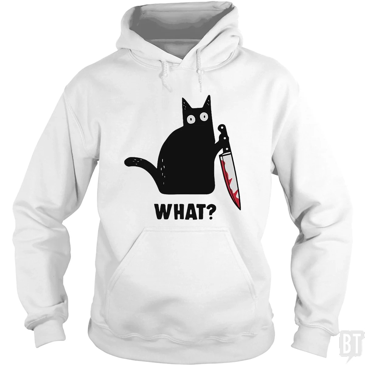 What? Funny Cat Hoodie product image 1