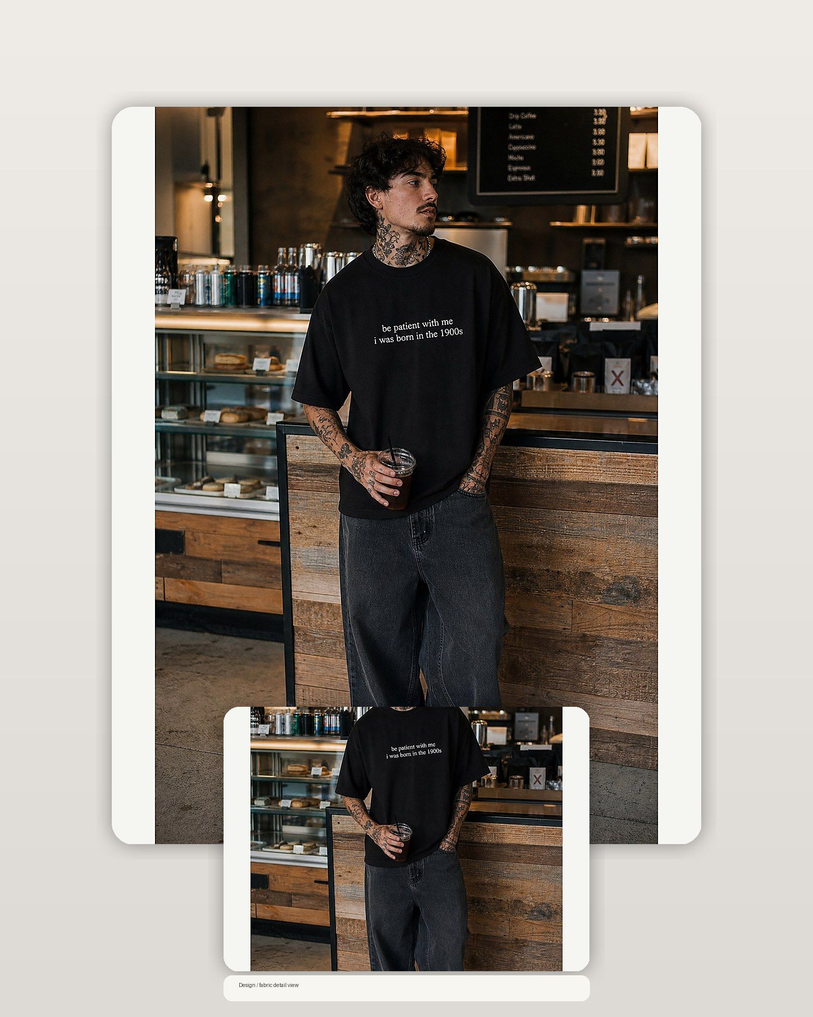 Be Patient 1900s Minimal Tee product image 2