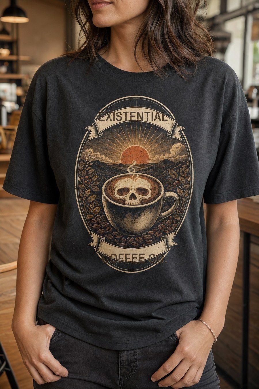 Existential Coffee Co Graphic T-Shirt product image 3