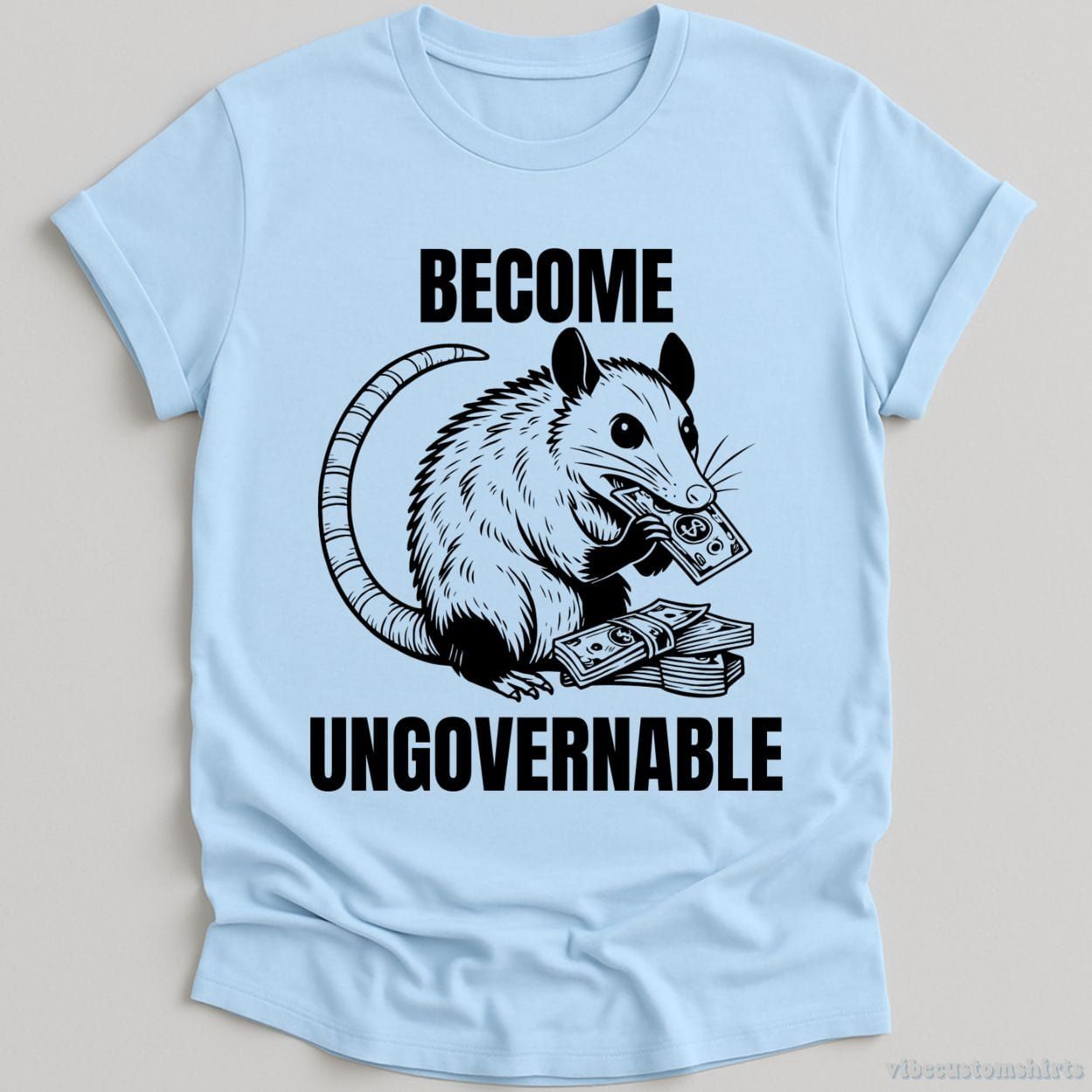 Become Ungovernable Angry Opossum Shirt product image 3