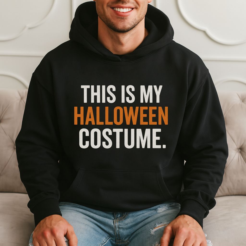 This Is My Halloween Costume. Funny Halloween Outfit Gift Hoodie product image 3