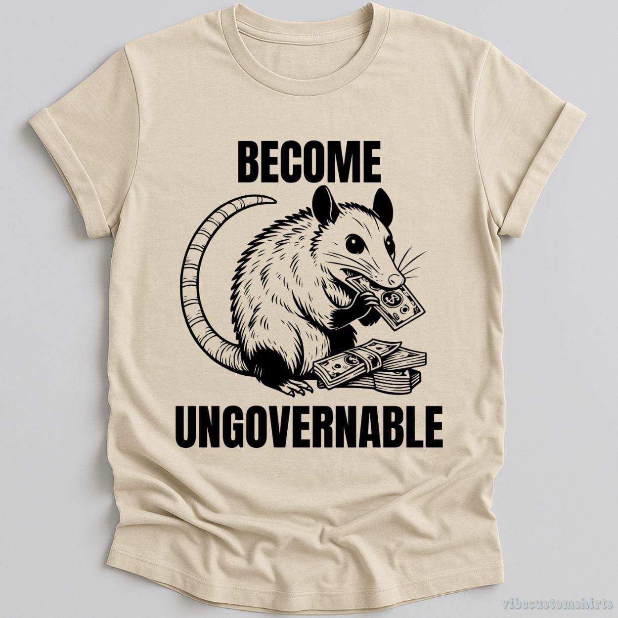 Become Ungovernable Angry Opossum Shirt product image 1