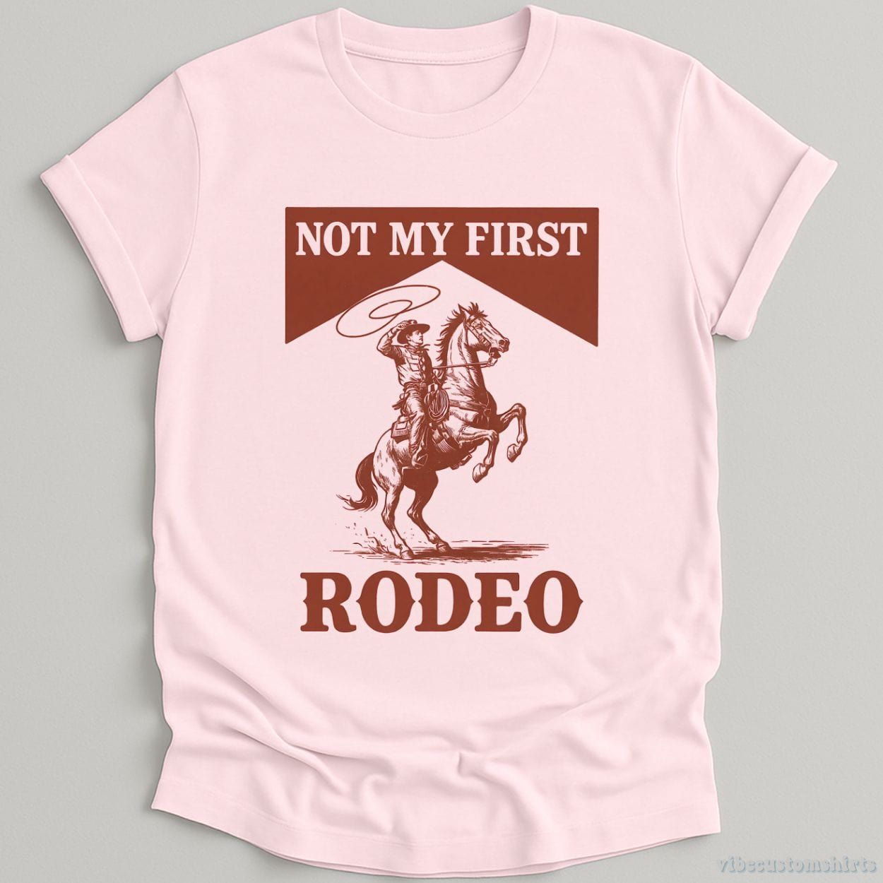 Not My First Rodeo Western Vintage Style Shirt product image 4