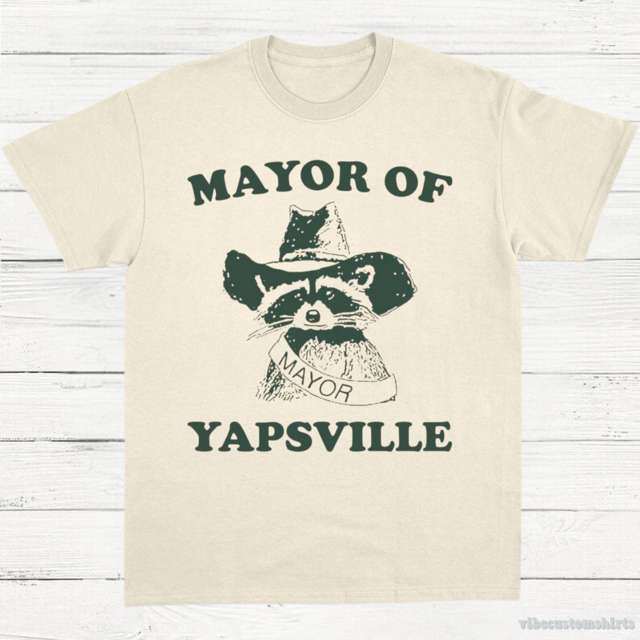 Mayor Of Yapsville Raccoon Shirt product image 2