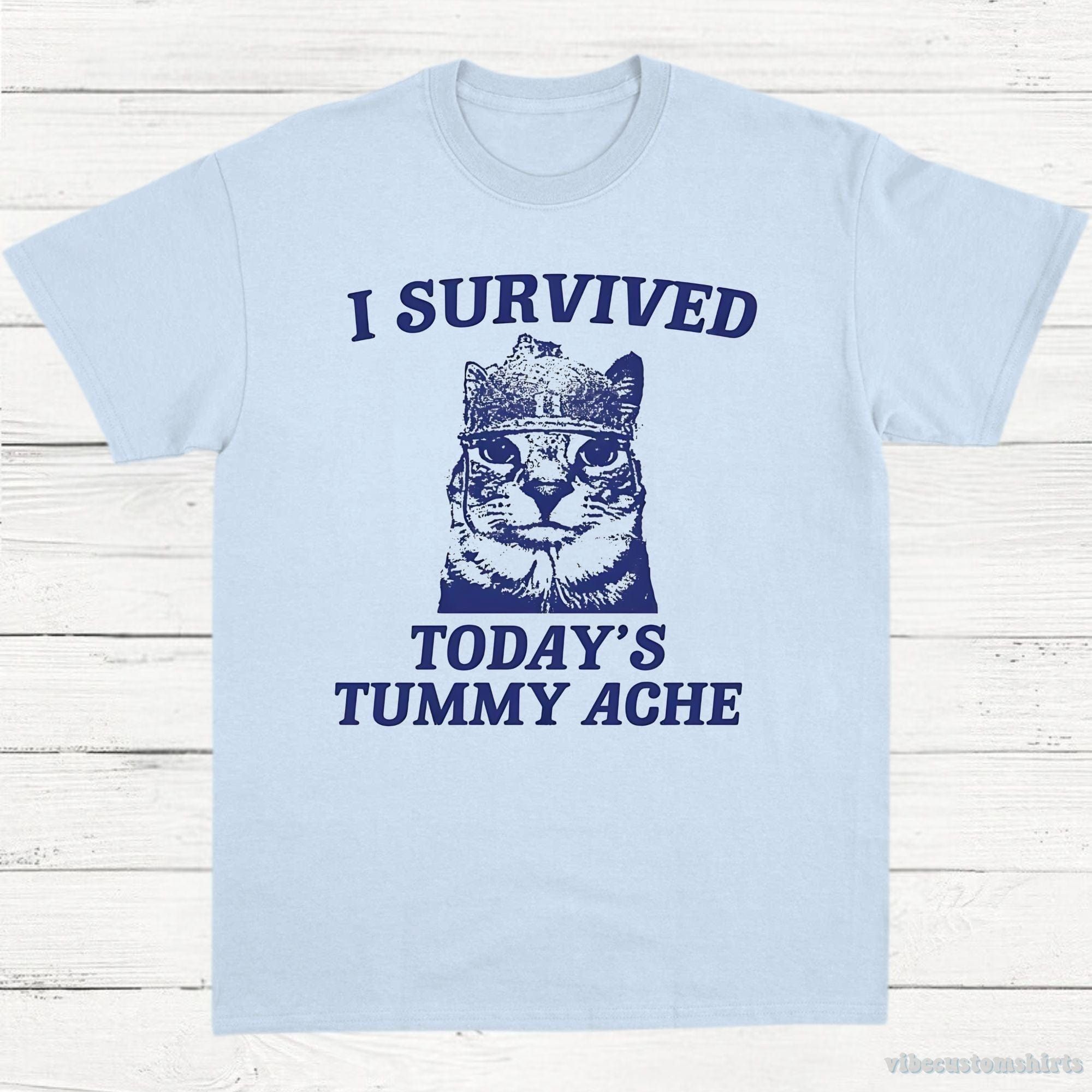 I Survived Today's Tummy Ache Shirt product image 4