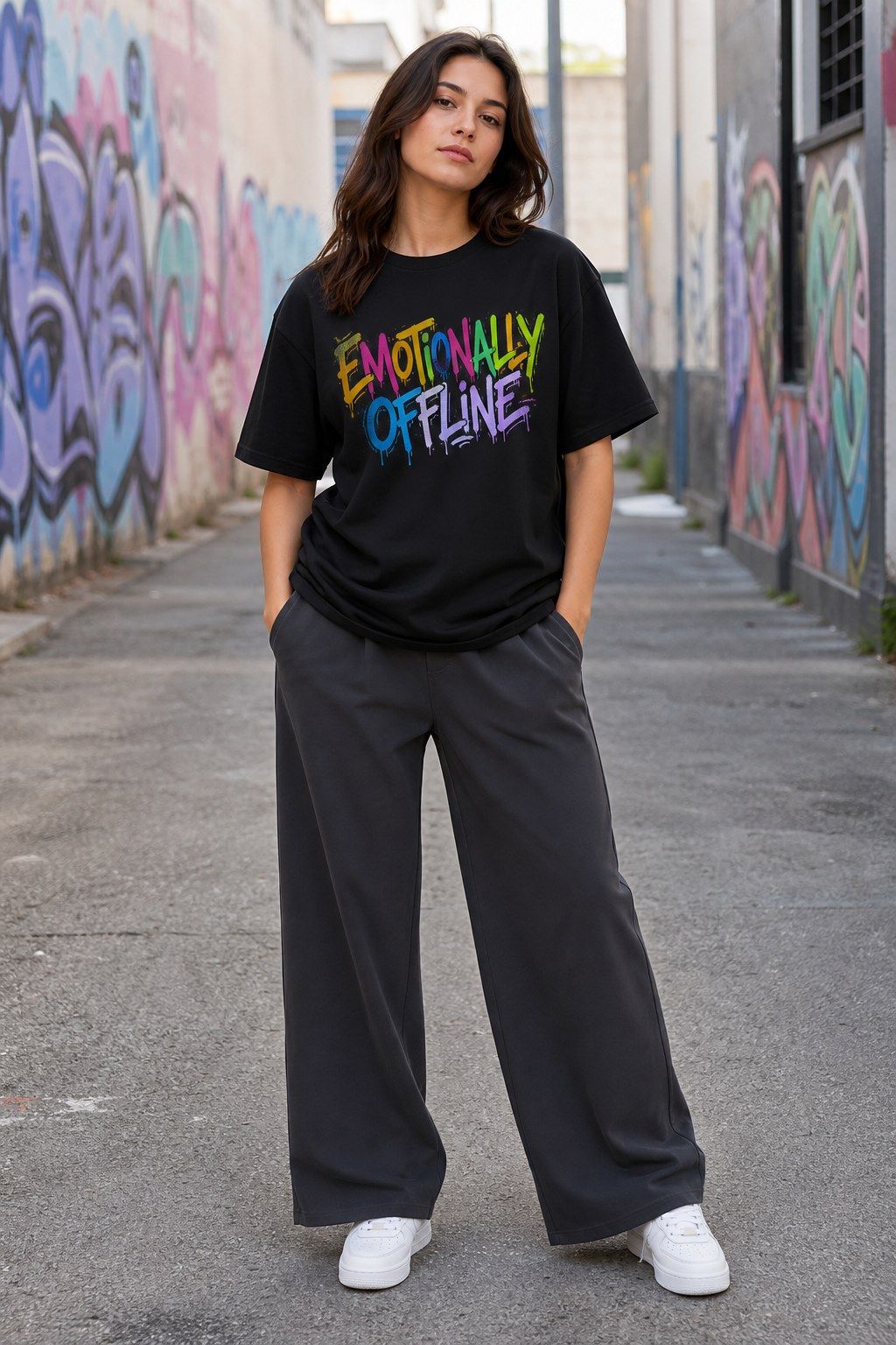 Emotionally Offline Graffiti Tee product image 1