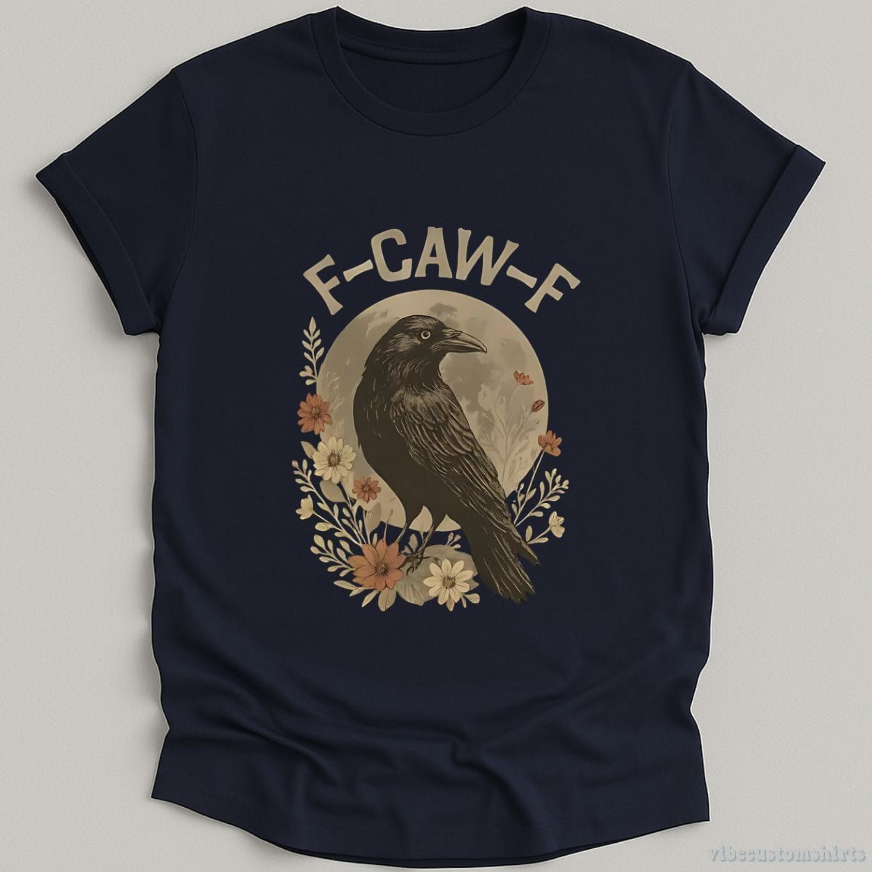 F Caw F Raven Funny Saying Shirt product image 3