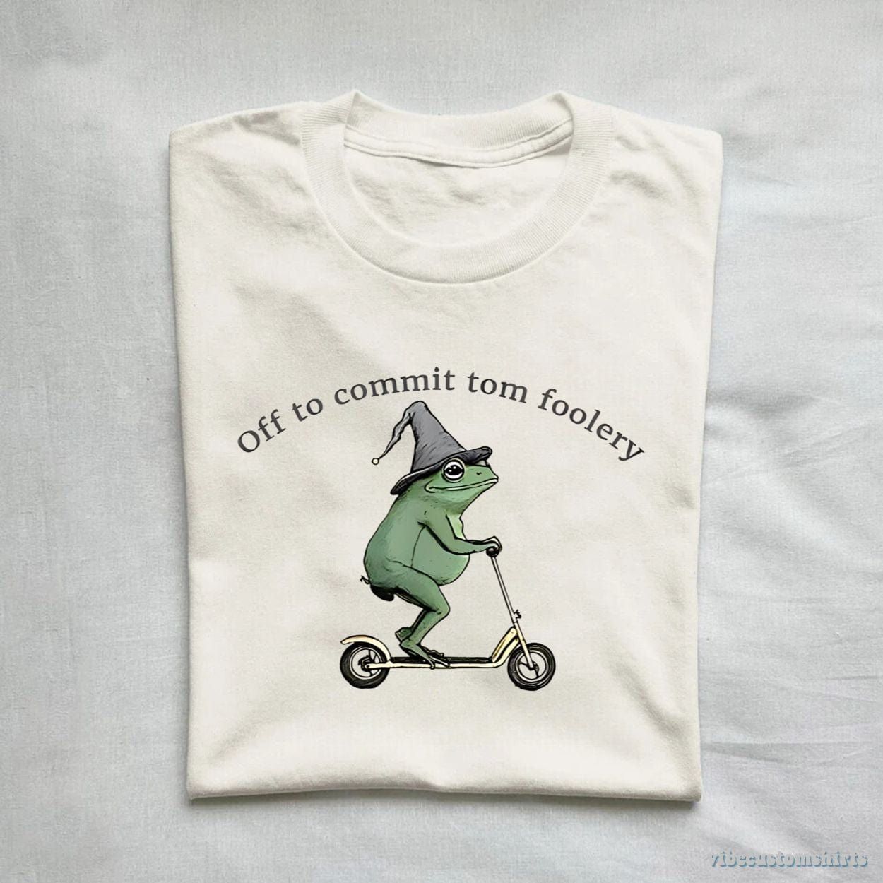 Off To Commit Tom Foolery Frog Shirt product image 1