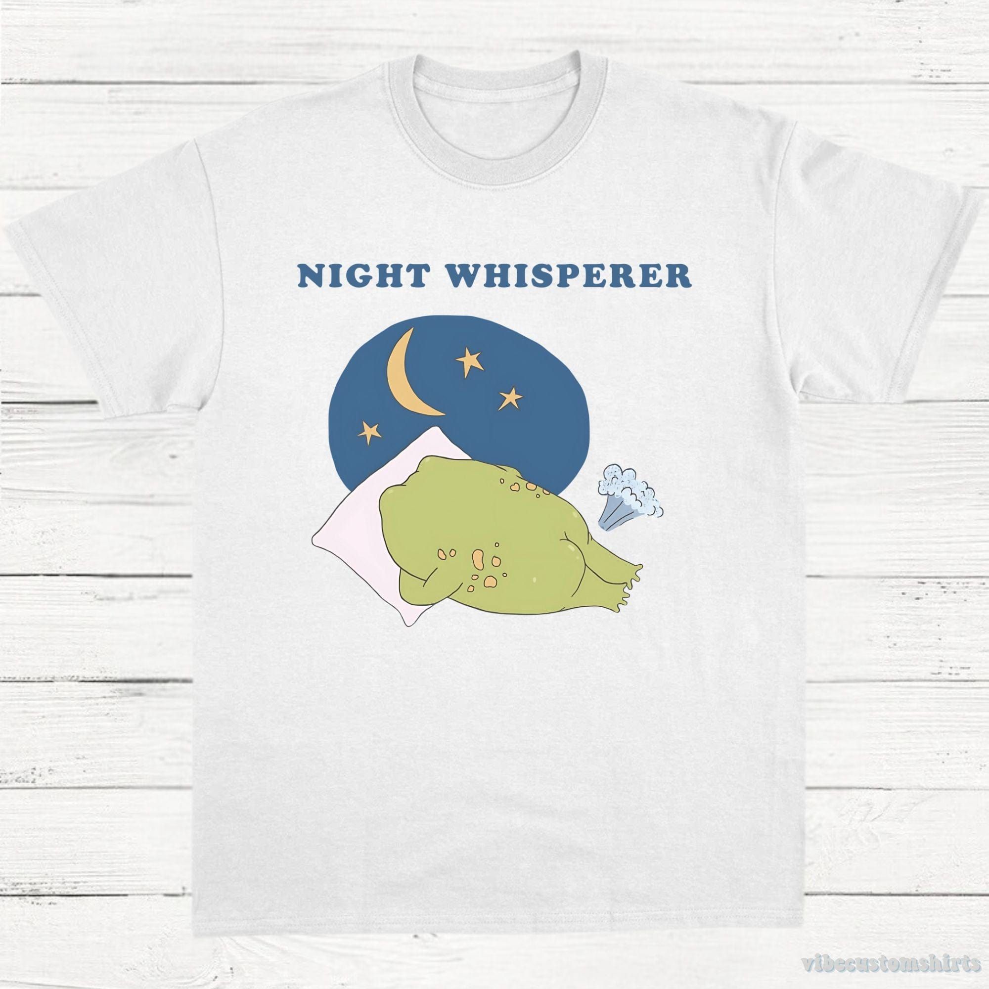 Night Whisperer Silly Frog Shirt product image 3