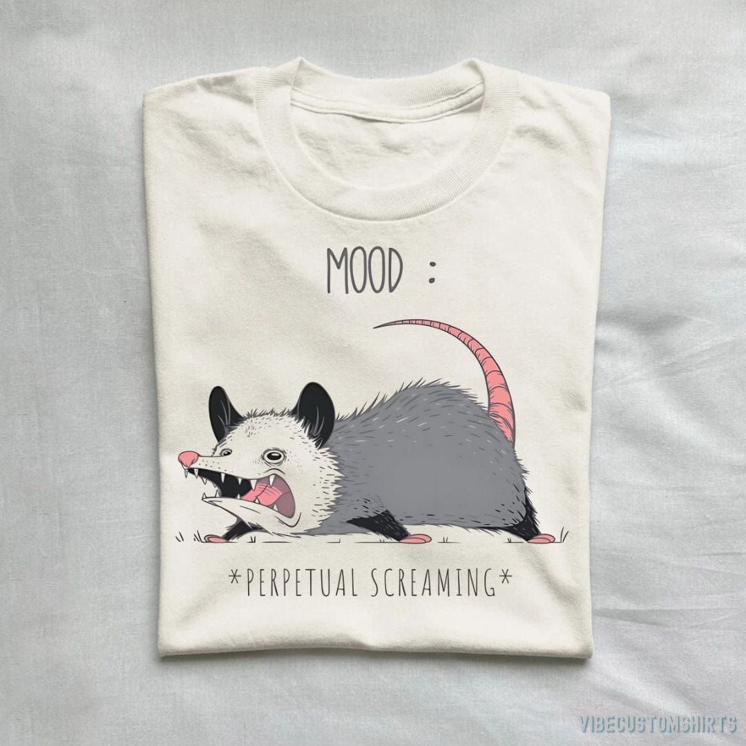 Mood Perpetual Screaming Possum T-Shirt product image 1