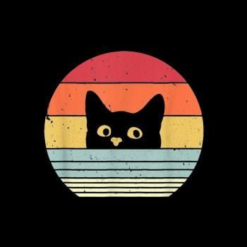 Cat Retro Style - tshirt product image 10
