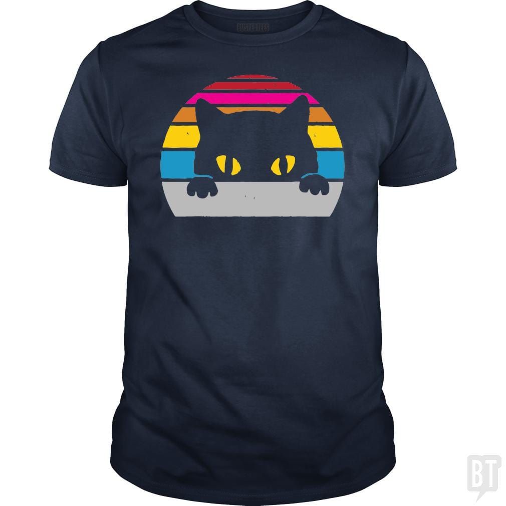 Vintage Black Cat Lover - tshirt product image 4
