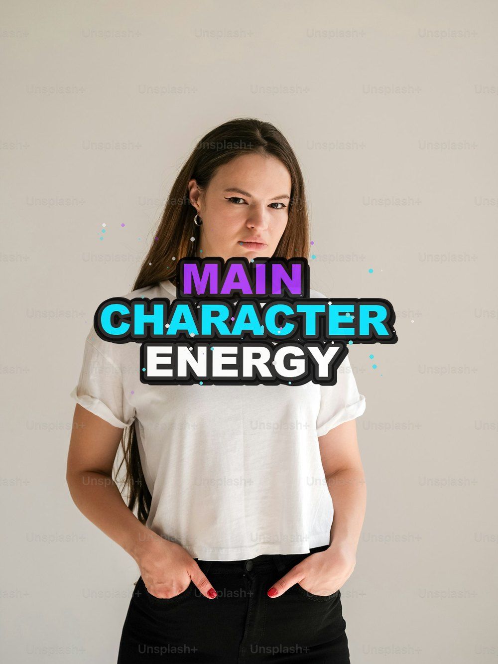 Main Character Energy Graffiti Tee product image 2
