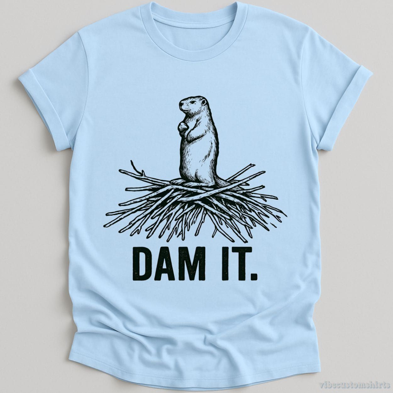 Dam it Funny Beaver Shirt product image 3
