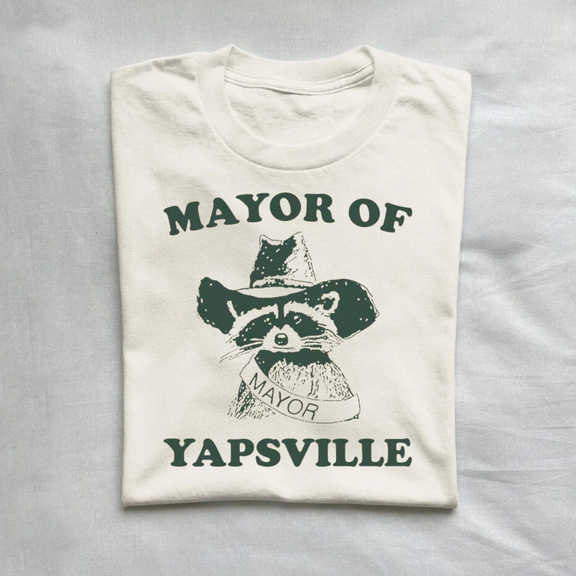 Mayor Of Yapsville Raccoon Shirt product image 1