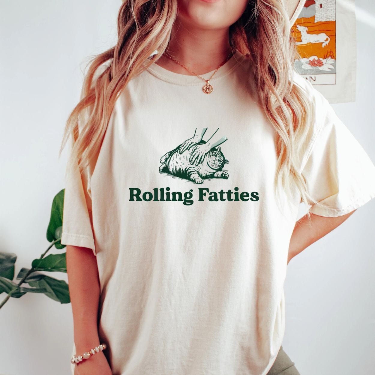 Funny Rolling Fatties Graphic T-Shirt product image 2