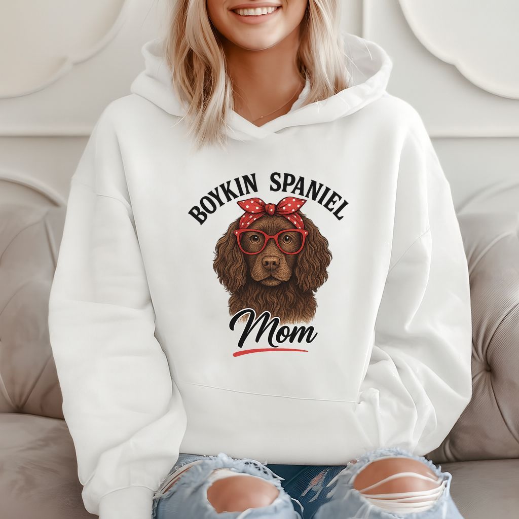 Boykin Spaniel Mom Funny Dog Lover Gift Hoodie product image 2