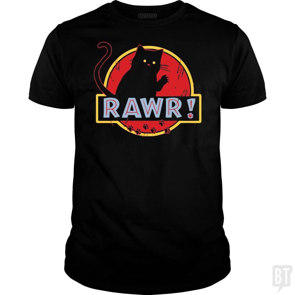 Jurassic Cat RAWR - tshirt product image 1