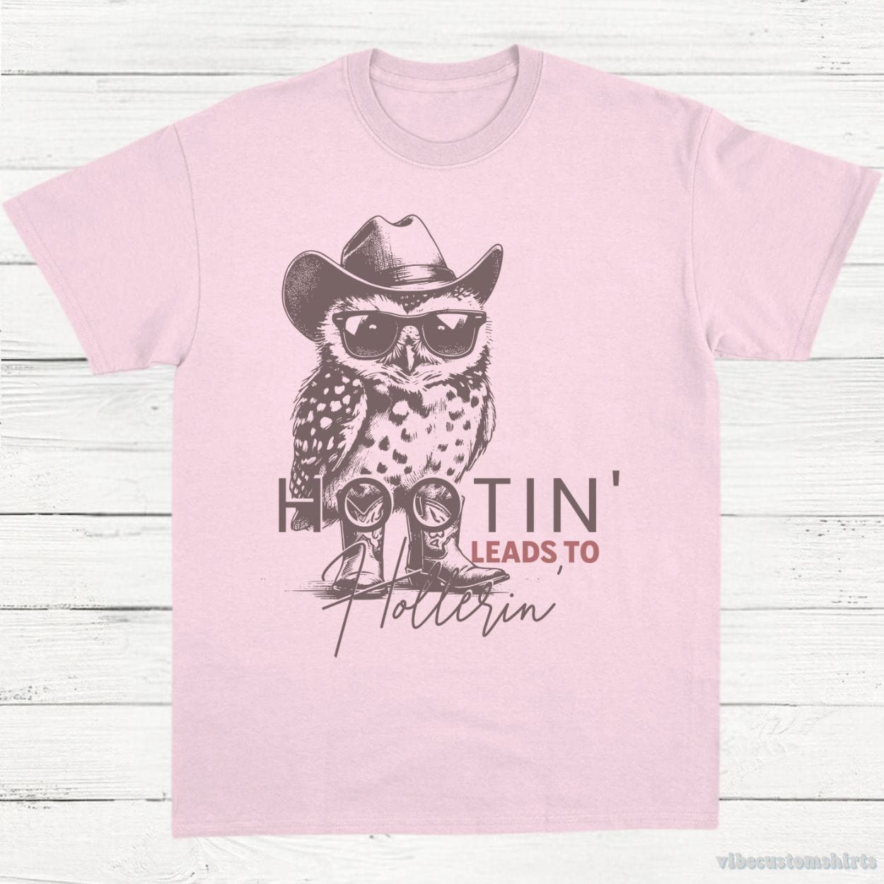 Hootin Leads To Hollerin Owl Shirt product image 5