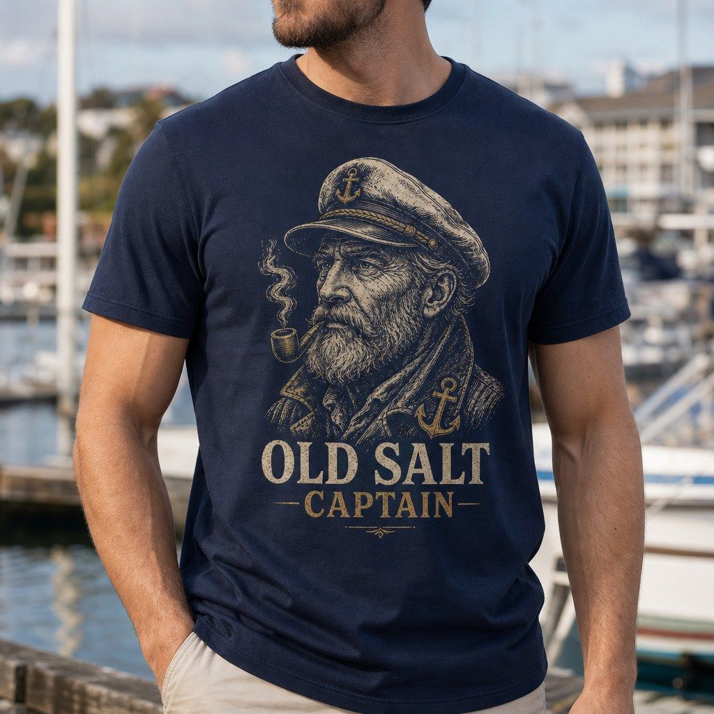 Old Salt Captain T-Shirt product image 1