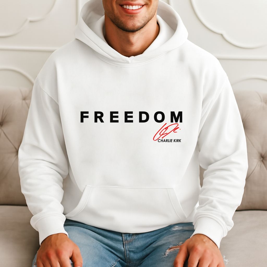 Freedom Charlie Kirk Hoodie product image 1