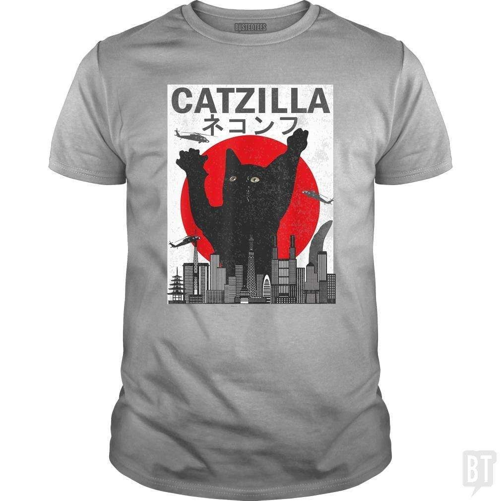Catzilla Japanese Sunset - tshirt product image 5