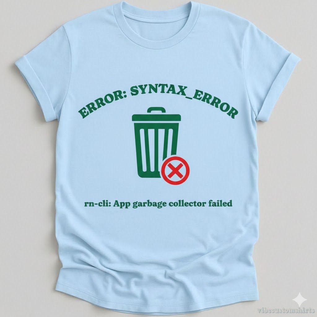 RN Error Nurse Humor Graphic T-Shirt product image 1