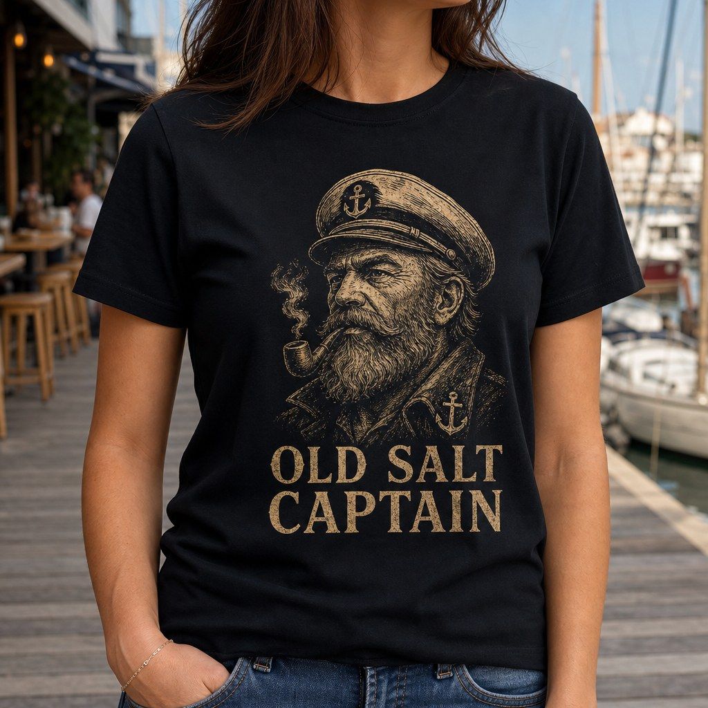 Old Salt Captain T-Shirt product image 2