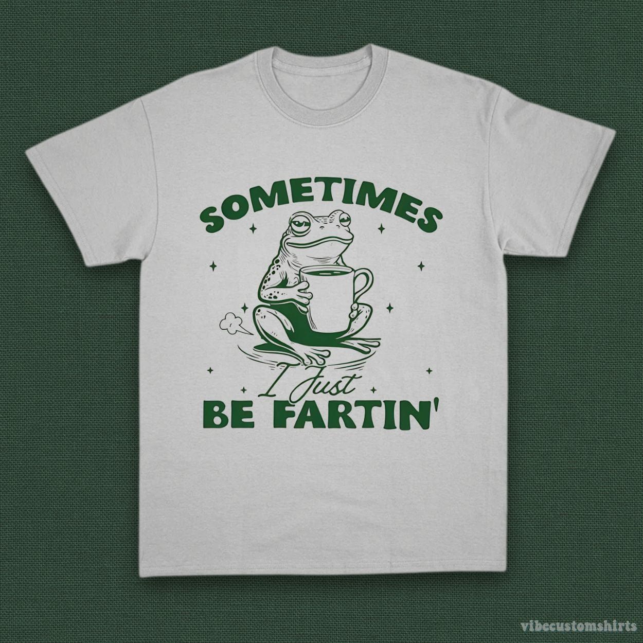 Sometimes I Just Be Farting Frog Shirt product image 5
