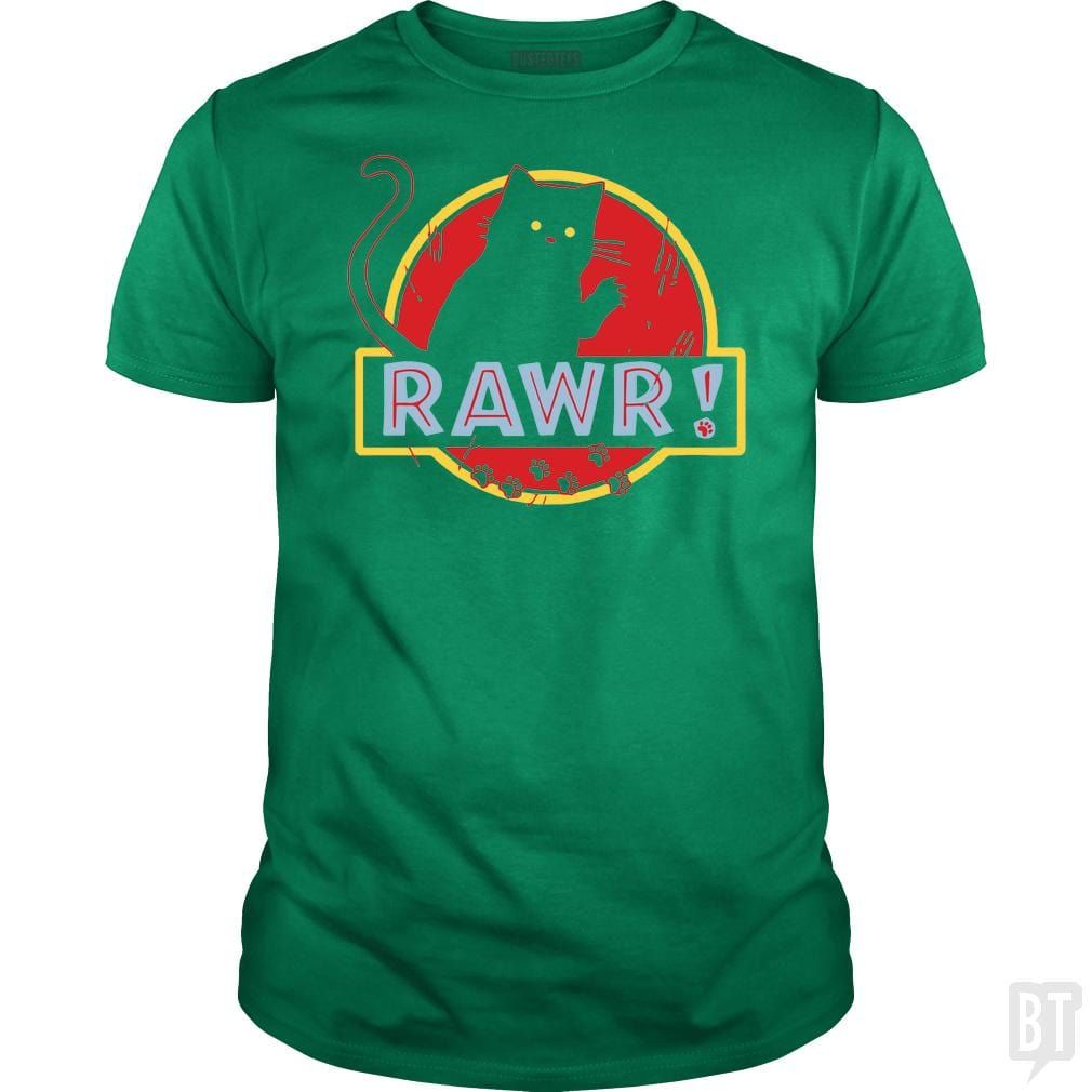 Jurassic Cat RAWR - tshirt product image 3