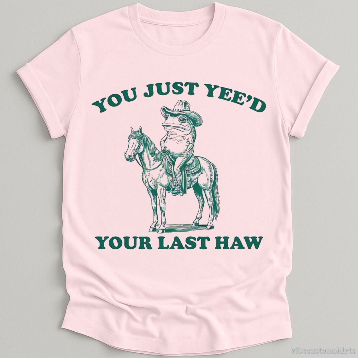 You Just Yeed Your Last Haw Cowboy Frog Shirt product image 4