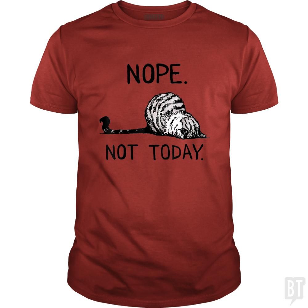 Nope Not Today Cat - tshirt product image 26